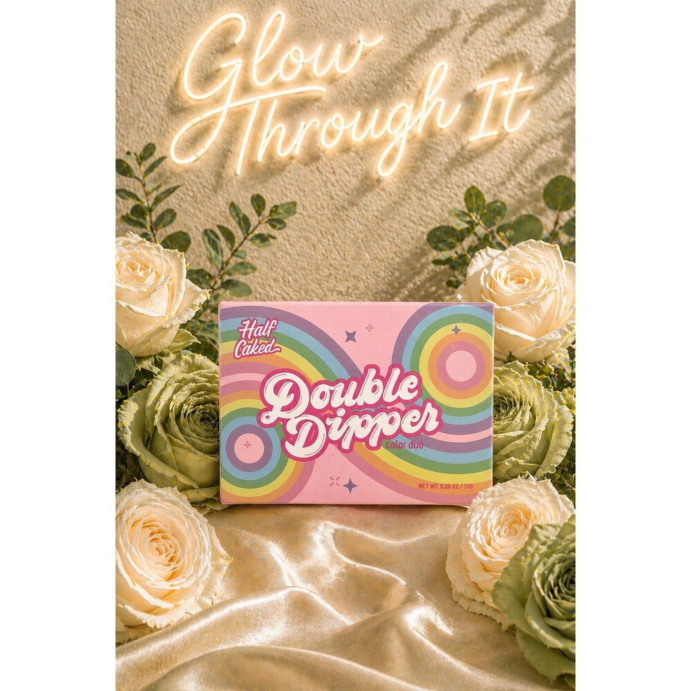 Half Caked Double Dipper Color Duo Bronzer 0.20 oz - Siesta Key NEW